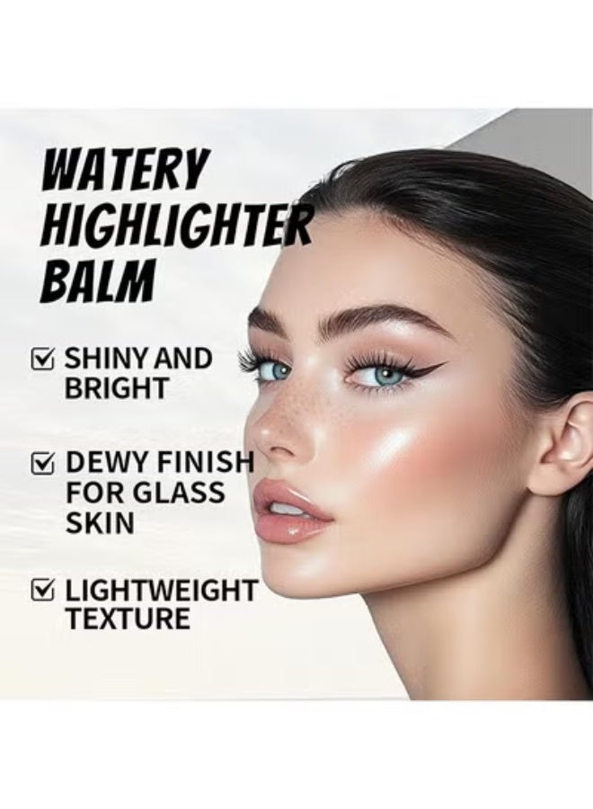 Hince True Dimension Radiance Balm, Natural Shimmer Face Highlighter With Transparent Tones To Brighten Skin, Ultra - Slim Texture, A Multi - Use Makeup Stick For Blush And Eyeshadow, 5g (Light) - Image 3